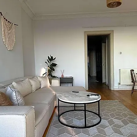 Fantastic Golden Horn View In Beyoglu, Cozy Design *